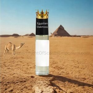 Egyptian Oakmoss 1/3 OZ Glass Roll-On Bottle Unisex